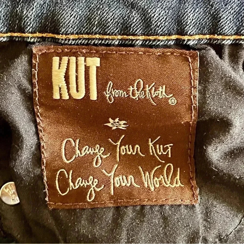 Kut from the Kloth Diana Skinny Denim Jeans Women Size 6 - Picture 7 of 8